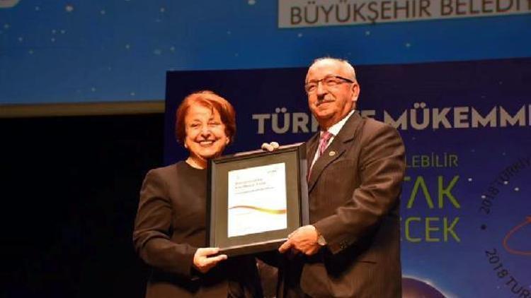 Tekirdağ Büyükşehir Belediyesine Mükemmellik Yolculuğunda Dört Yıldız belgesi