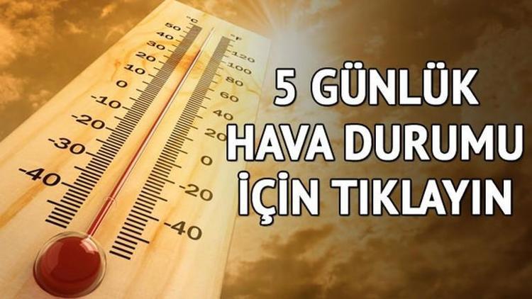 Hafta sonu hava durumu raporu | Hafta sonu hava nasıl olacak