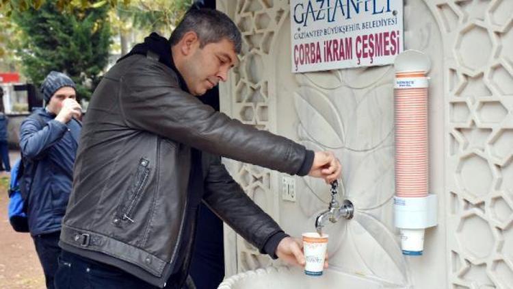 Gaziantepte günde 5 bin kişiye çorba ikramı