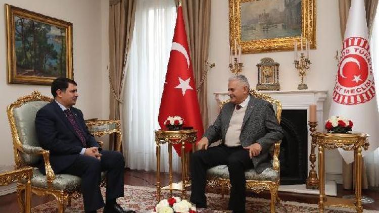 TBMM Başkanı Yıldırım, Ankara Valisi Vasip Şahini kabul etti