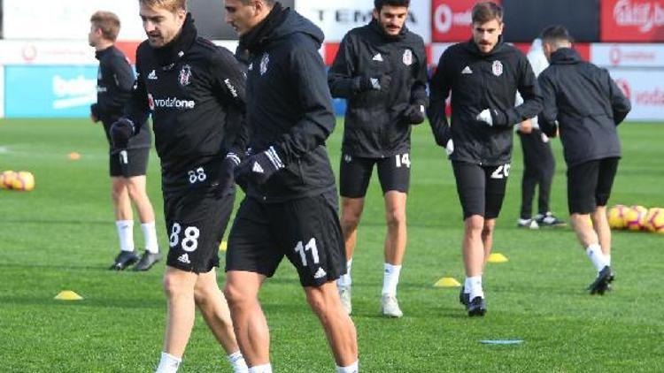 Beşiktaş U21 takımından 7 oyuncu A takım antrenmanında yer aldı