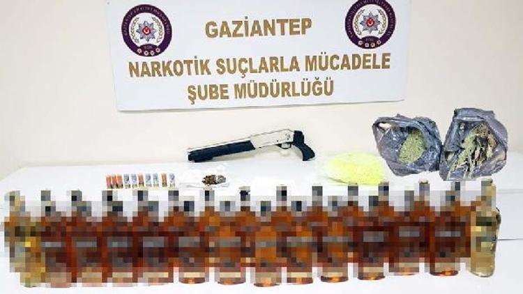 Gaziantepte uyuşturucu operasyonu: 6 gözaltı