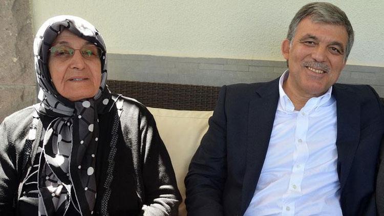 Abdullah Gülün annesi ameliyat oldu