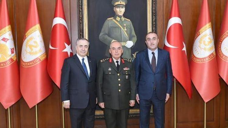 Galatasaraydan 1. Ordu Komutanına ziyaret