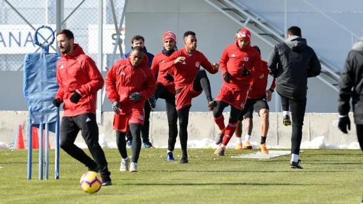 Demir Grup Sivasspor, Çaykur Rizespor maçı hazırlıklarını sürdürdü