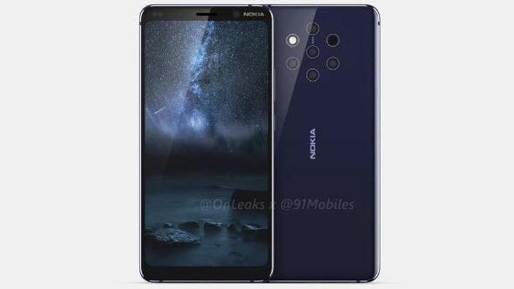 5 kameralı Nokia 9 modelinin yeni görüntüleri yayınlandı