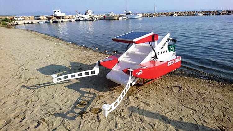 Robotik ‘deniz yüzeyi temizleme aracı’ üretti