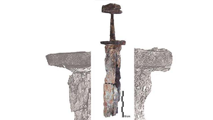 Vikingler Akdeniz’e de gelmiş... 1000 yıllık Viking kılıcı bulundu