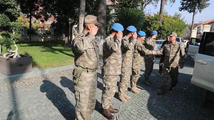 2. Ordu Komutanı Temel ‘den Vali Doğan’a ziyaret