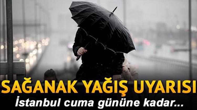 İstanbulda kar ne zaman yağacak Meteorolojiden sağanak yağış uyarısı