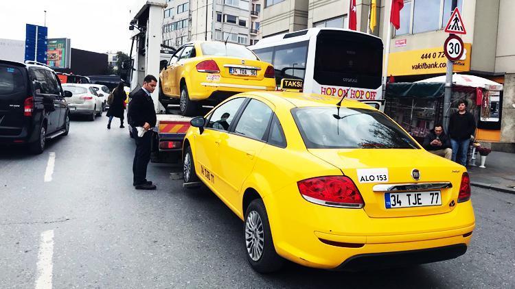 İstanbulda şok operasyon 120 taksi her yerde aranıyor...