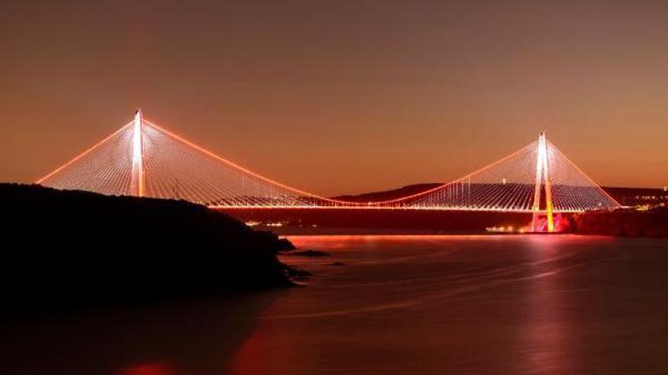 Yavuz Sultan Selim Köprüsü kadına yönelik şiddete karşı turuncu ışıkla aydınlanacak