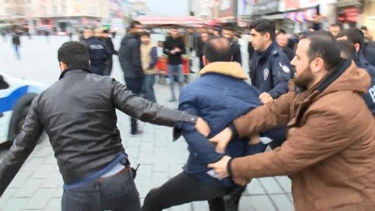 /fotoğraflar/ Esenyurt belediye başkanı tepki gösterdi; gerginlik çıktı