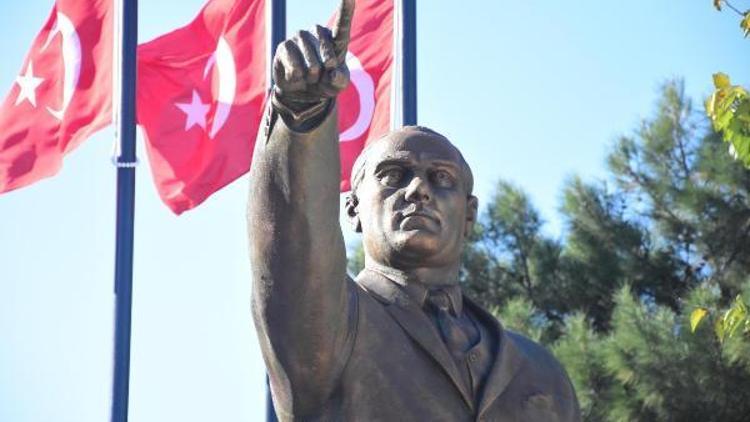 Atatürke benzemeyen heykel yeniden yapıldı