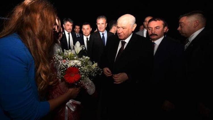 MHP lideri Bahçeli Antalyada