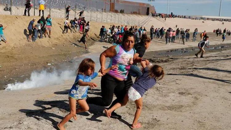 ABD-Meksika sınırı göçmen konvoyu nedeniyle kapatıldı