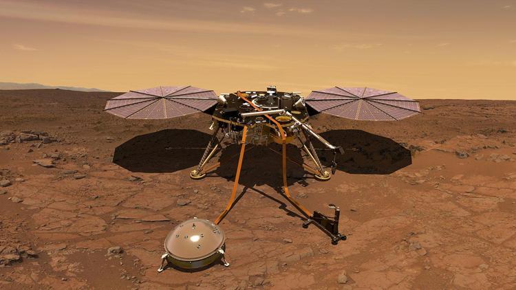NASA Mars kaşifi Insightı indirmeye hazırlanıyor