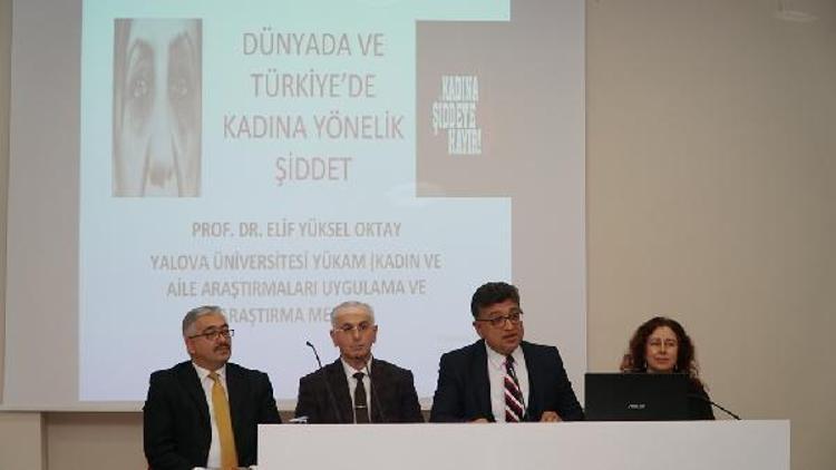 Yalova’da kadına yönelik şiddet ile mücadele paneli