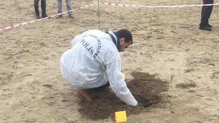 Sahilde tüyler ürperten olay İncelemeler sürüyor