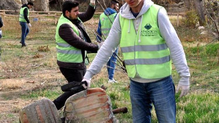 Kapadokyada temizlik kampanyası