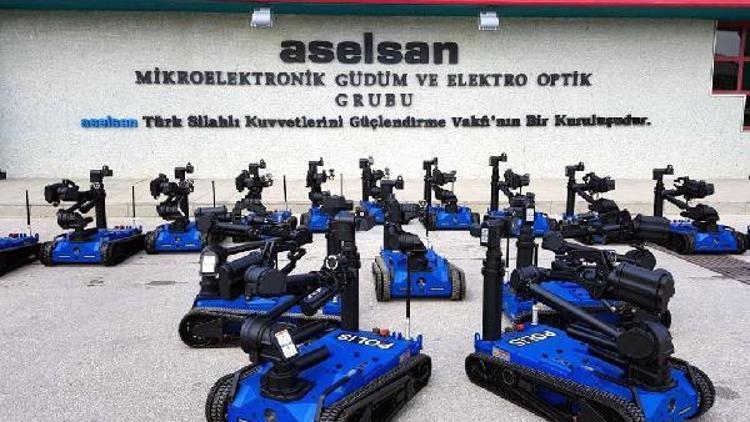 100 adet Ertuğrul robotu Emniyete teslim edildi