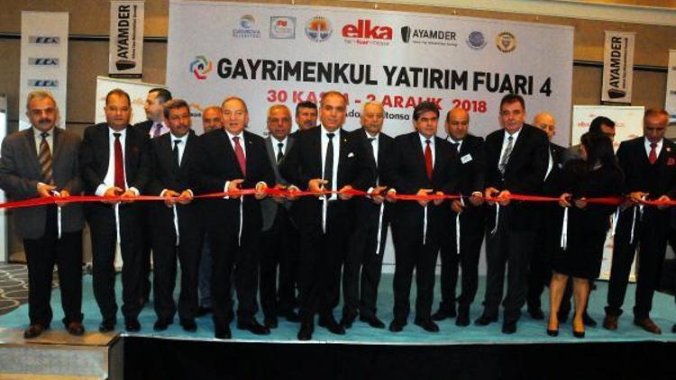 Adanada 4’üncü Gayrimenkul Yatırım Fuarı açıldı