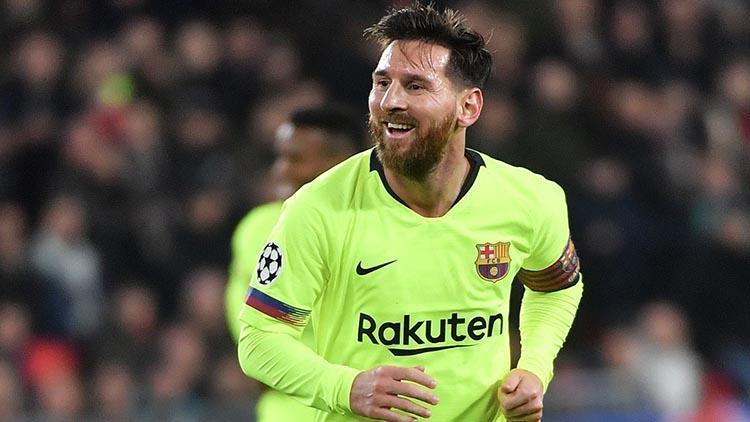 Şampiyonlar Liginde haftanın futbolcusu Messi