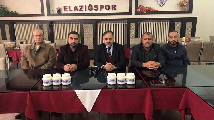 Önce kömür, şimdi de peynir desteği Elazığspor...