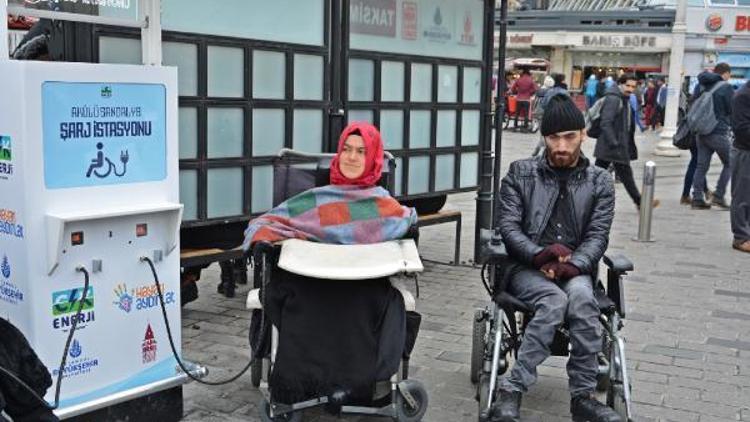 İstanbulun kalbinde engellilere kesintisiz enerji