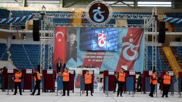 Trabzonspor’da 74’üncü Olağan Genel Kurul’un ikinci günü oy kullanma ile başladı