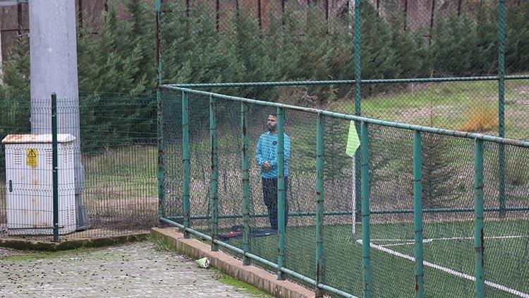 Maçtan önce namaz kıldı