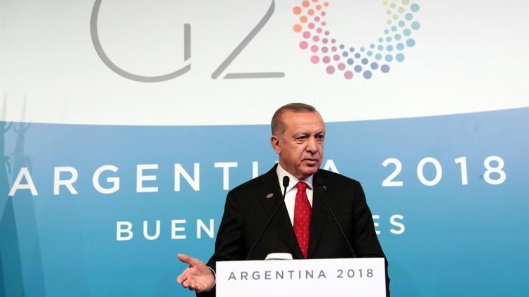 Cumhurbaşkanı Erdoğan Arjantinden ayrıldı