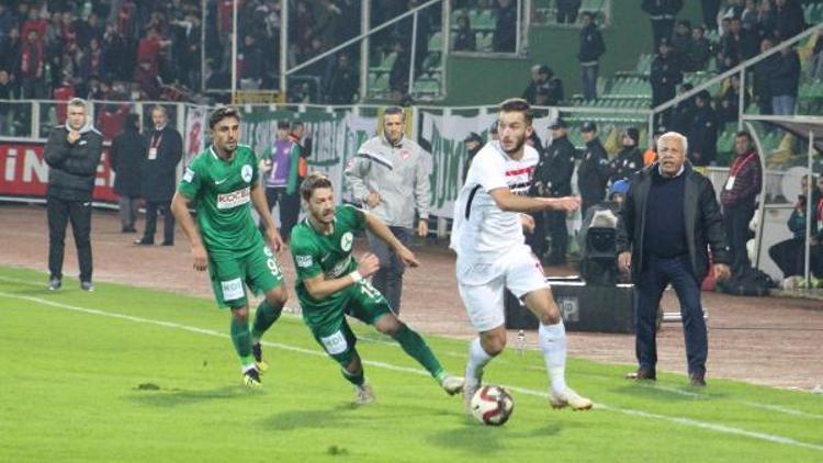 Giresunspor-Gazişehir Gaziantepspor: 1-5
