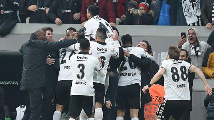 Beşiktaş yılın son derbisinde evinde Galatasarayı yendi