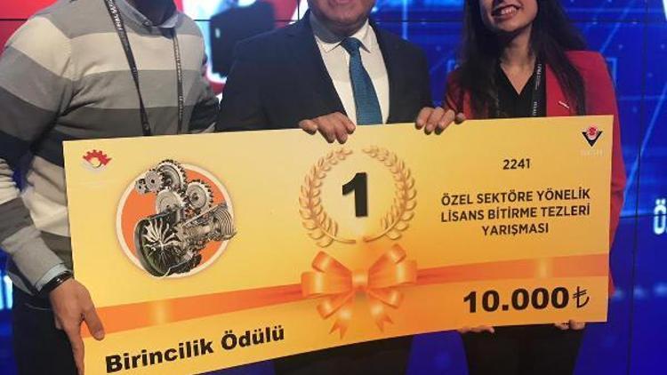 Uludağlı öğrencilere TÜBİTAK’tan Türkiye birinciliği ödülü