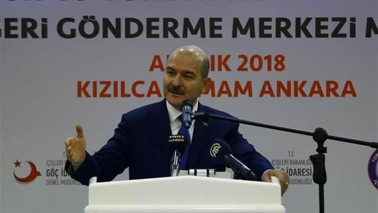 Bakan Soyludan Suriyeli mesajı: Şimdi ikinci aşamadayız