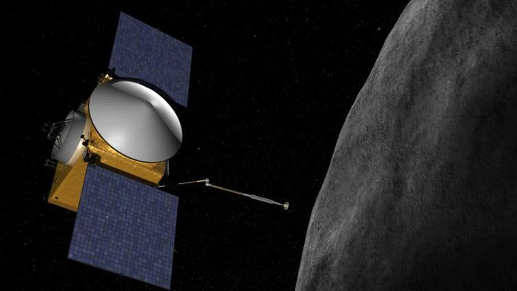 NASAnın uzay aracı, gök taşı Bennuya ulaştı