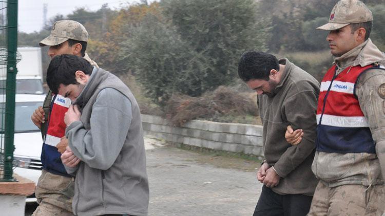 2 kardeş Türkiyeye girmeye çalışırken yakalandı
