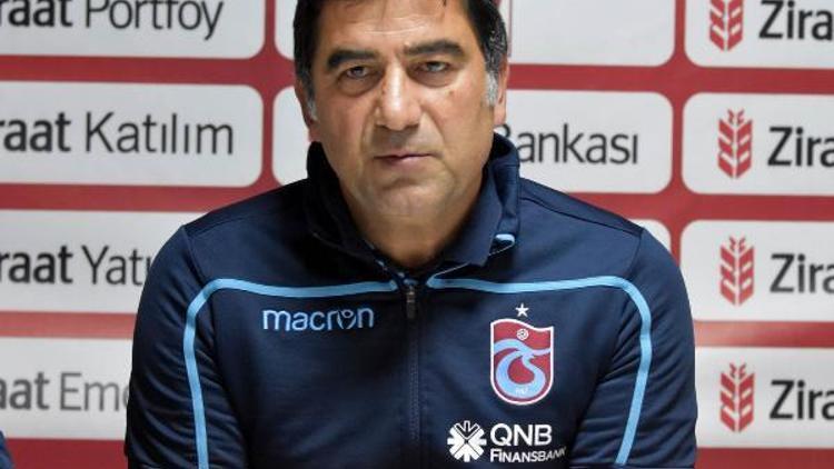 Sivas Belediye Spor - Trabzonspor maçının ardından