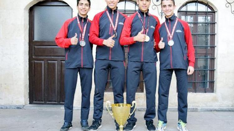 Gaziantepli atletler, Türkiye ikincisi oldu