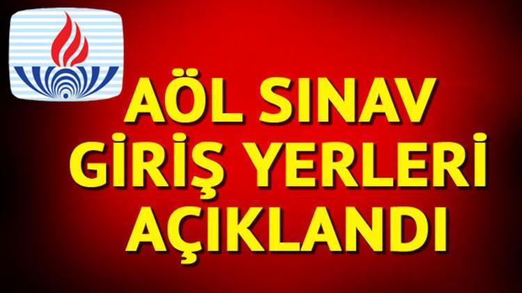 AÖL sınav yerleri açıklandı MEB tarafından açıklandı... AÖL sınav giriş belgesi nasıl alınır