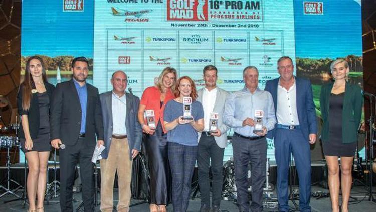 Uluslararası Golf Mad Pro-Am Turnuvası tamamlandı