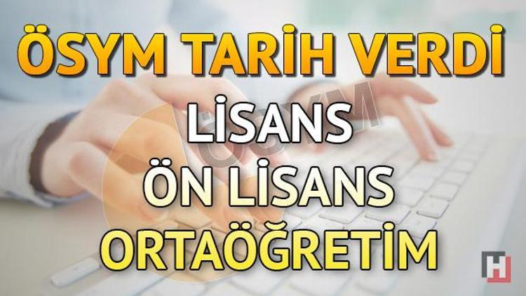 KPSS tercihleri ne zaman hangi gün başlayacak İşte ÖSYM tarafından belirlenen tarih