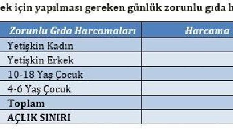 BİSAM: Yoksulluk sınırı bir yılda 1,215 lira yükseldi