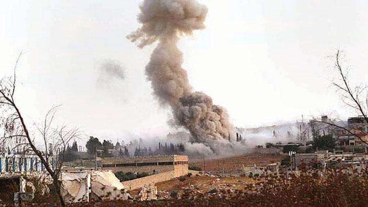 Esad güçleri Türkmendağı’nı vuruyor