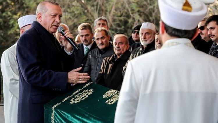 Cumhurbaşkanı Erdoğan, Kadir Turgutun cenaze namazına katıldı