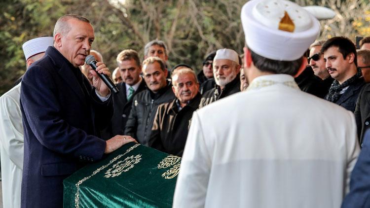 Cumhurbaşkanı Erdoğan Kadir Turgutun cenaze namazına katıldı