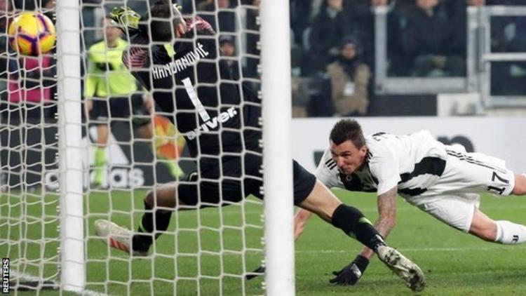 Juventus, Interi tek golle geçti