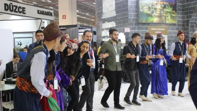 Diyarbakırın halk oyunları Travel Turkey’de ilgi gördü
