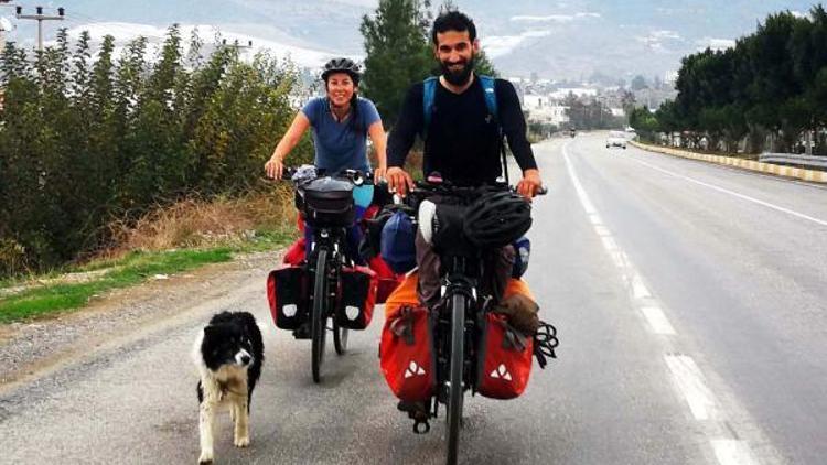 Hayvanlar için 13 bin kilometre pedal çevirdiler